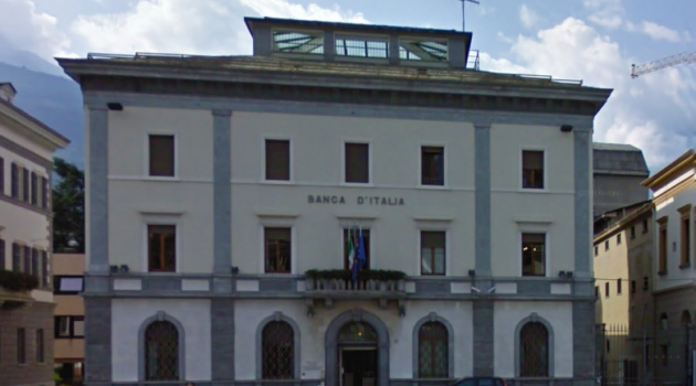 Sondrio. C'era una volta la Banca d'Italia
