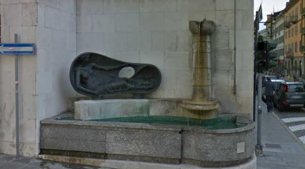 Livio Benetti. Fontana Palazzo INAIL