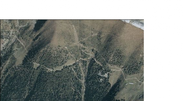 La zona della captazione delle acque in Morscenzo