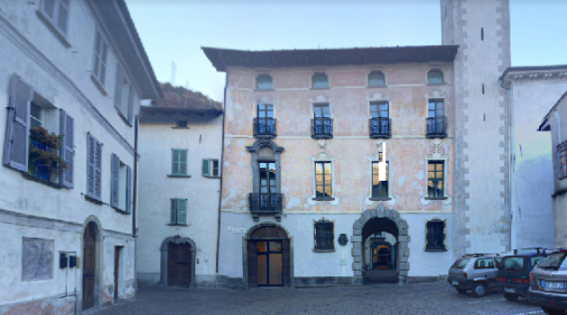 Il municipio di Morbegno