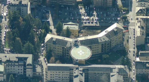 L'ospedale di Sondrio
