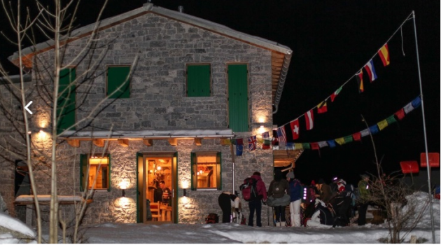 Il Rifugio "Luna nascente" dal cui gestore è partita la segnazione