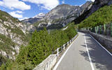 Frana sulla statale 38 tra Bormio e il Passo dello Stelvio